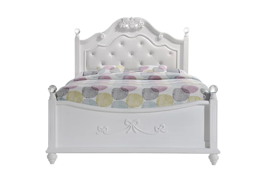 Alana Full Platform Bed by Elements International at Household Furniture