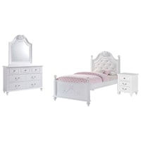 Twin 4-Piece Bedroom Set