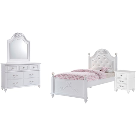 Twin 4-Piece Bedroom Set