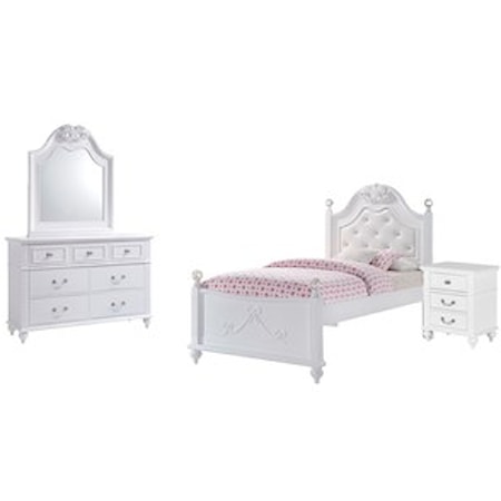 Twin 4-Piece Bedroom Set