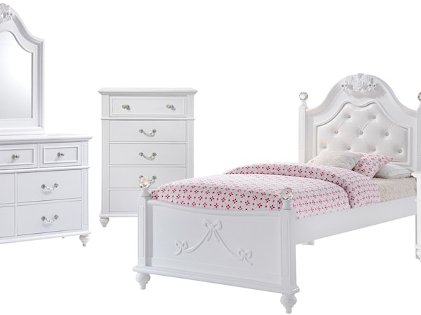 Twin 5-Piece Bedroom Set