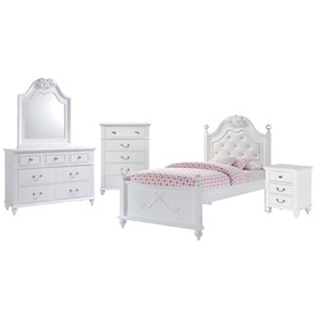 Twin 5-Piece Bedroom Set