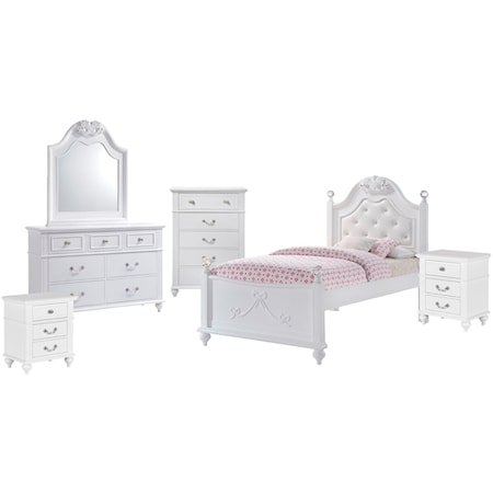 Twin 5-Piece Bedroom Set