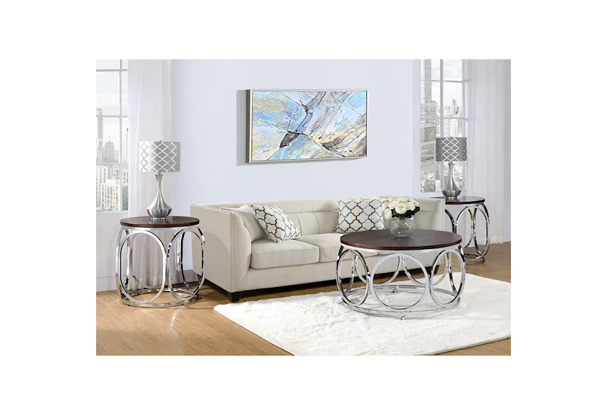 Alexis 2-Piece Occasional Table Set by Elements International at Lynn's Furniture & Mattress