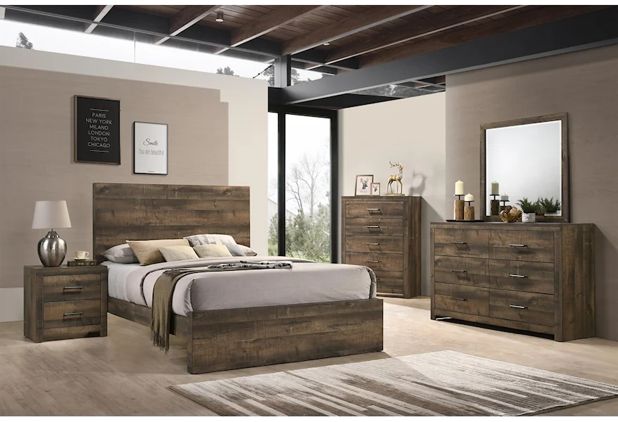 Bailey Music 6 Piece Twin Bedroom Group by Elements International at Sam Levitz Furniture