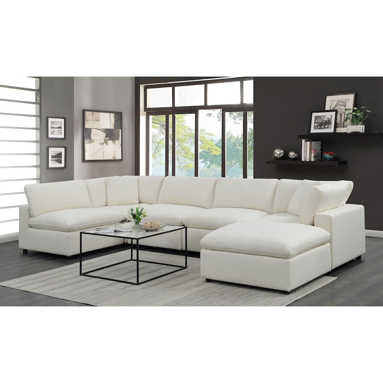 Elements Cloud 9 Modular Sectional Sofa