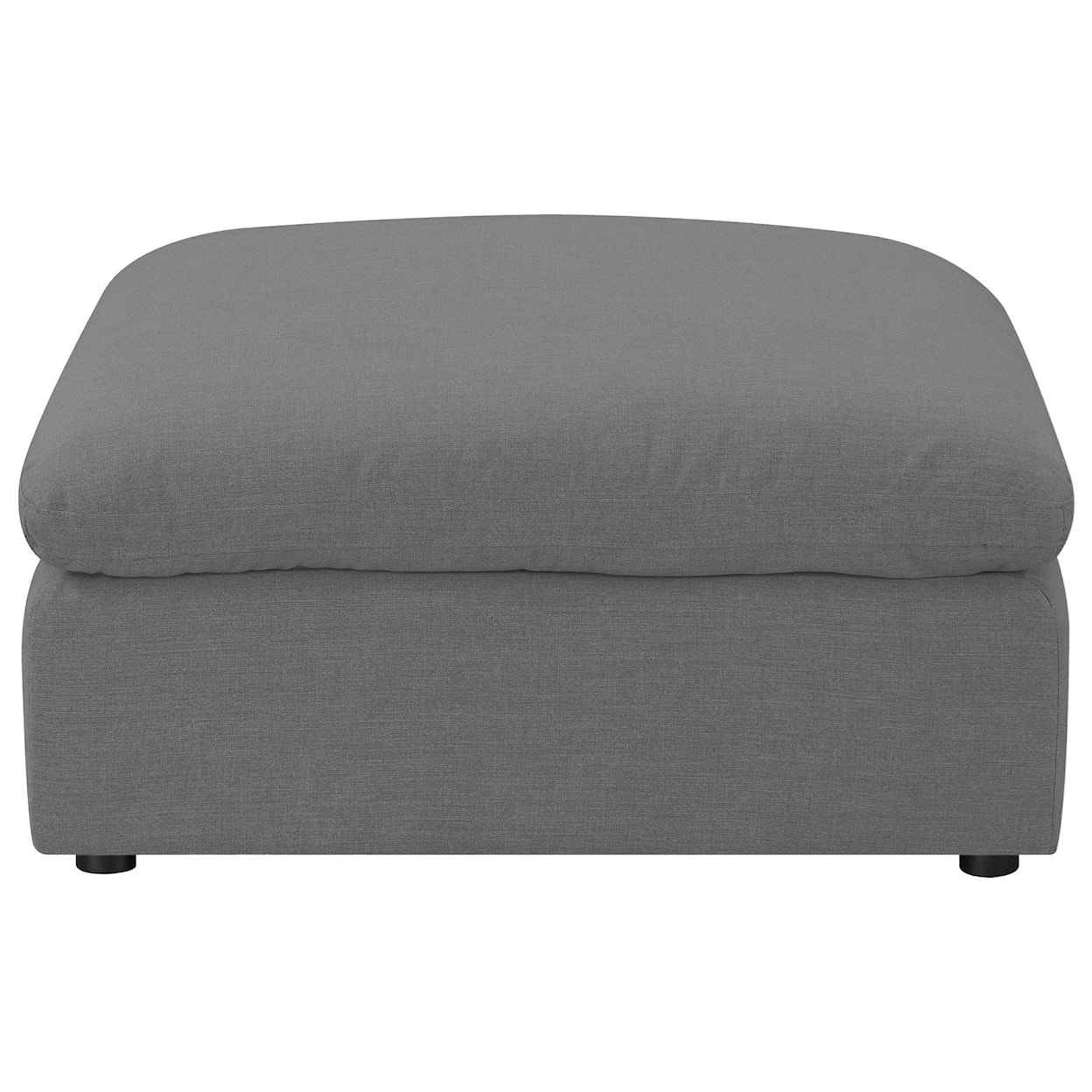 Elements International Cloud 9 Square Ottoman