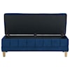 Elements International Crosby Tufted Storage Ottoman