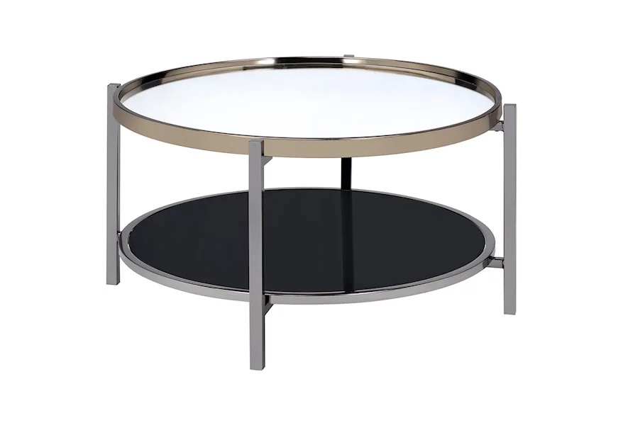Edith Round Coffee Table by Elements International at Sam's Appliance & Furniture
