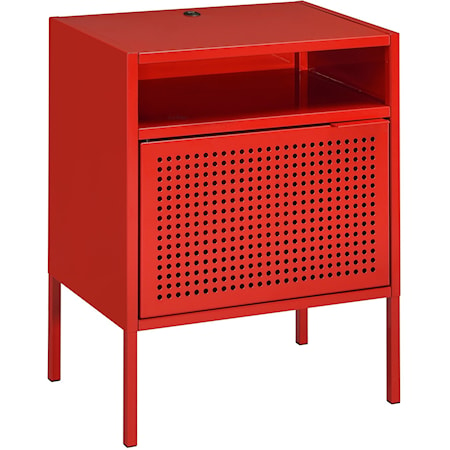 Contemporary NIghtstand with USB Port