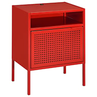 Contemporary NIghtstand with USB Port