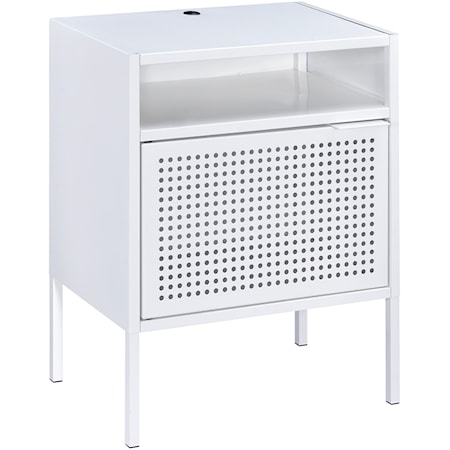Contemporary NIghtstand with USB Port