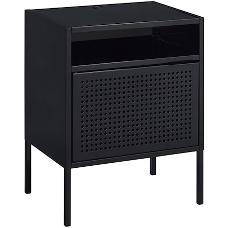 Contemporary NIghtstand with USB Port