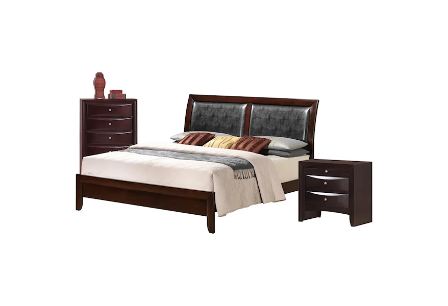 Emily Queen Bedroom Group by Elements at Royal Furniture
