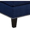 Elements International Erica Ottoman