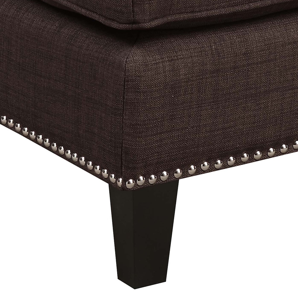 Elements International Erica Ottoman