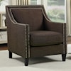 Elements International Erica Accent Chair