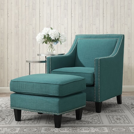 Chair & Ottoman Set