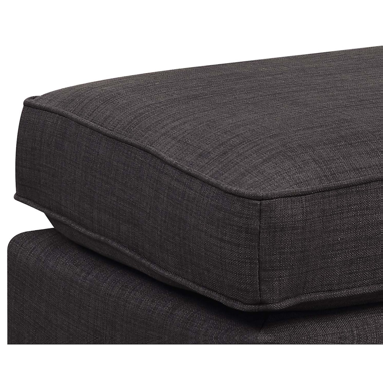 Elements International Erica Ottoman