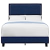 Elements International Erica Upholstered Full Platform Bed