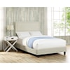 Elements International Erica Upholstered Full Platform Bed