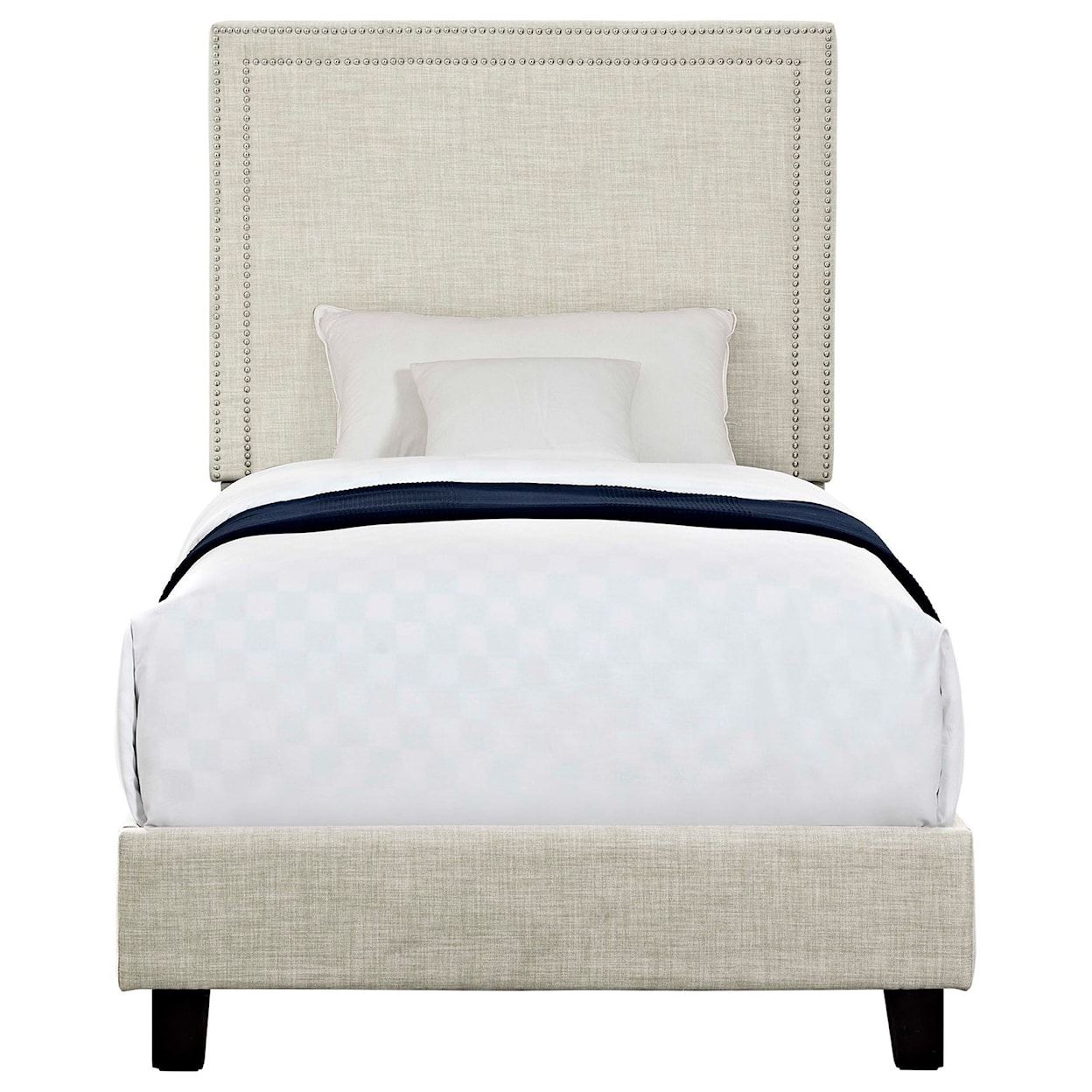 Elements Erica Upholstered Twin Platform Bed