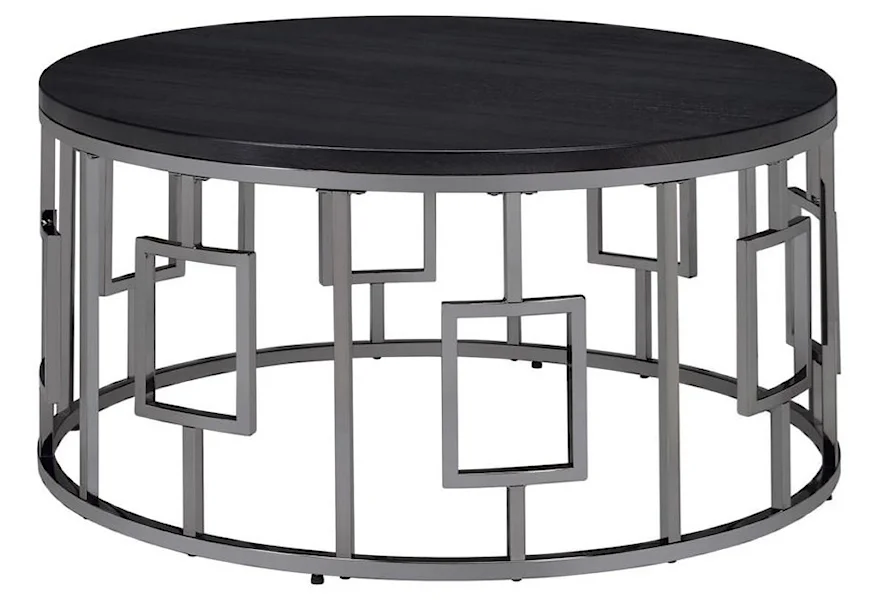 Ester Cocktail Table and 2 End Tables Set by Elements International at Sam Levitz Furniture