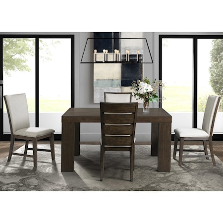 Dining Table Set with 4 chairs