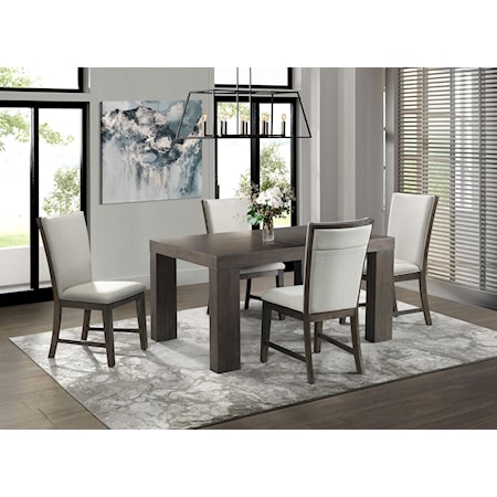 Dining Table Set with 4 chairs