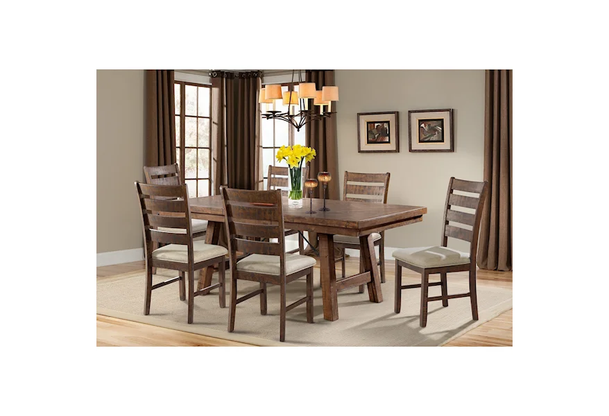 Jax 7-Piece Dining Set by Elements at Royal Furniture