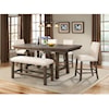 Elements International Jax Counter Height Table