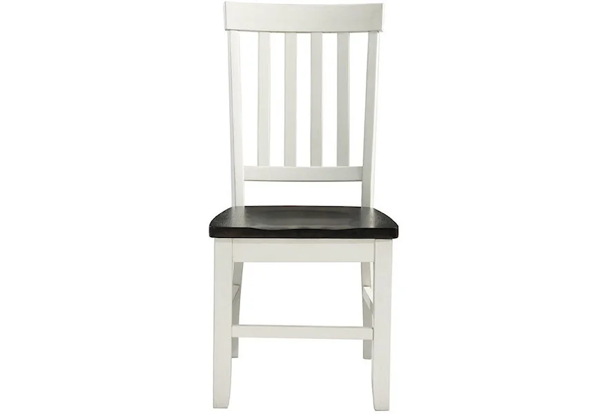 Kayla Two-Tone Side Chair by VFM Basics at Virginia Furniture Market