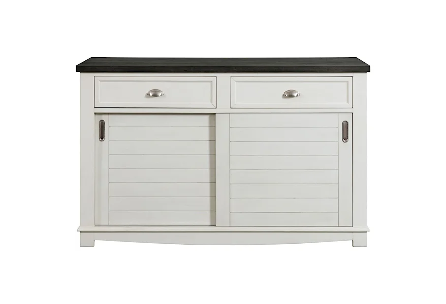 Kayla Two-Tone Server by Elements at Royal Furniture