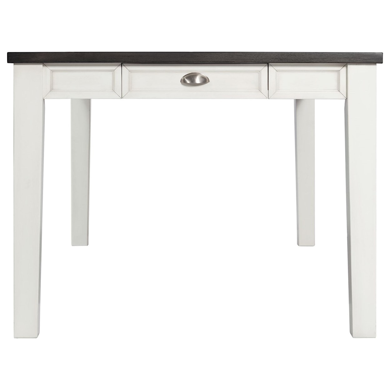 Elements Kayla Two-Tone Counter Height Dining Table