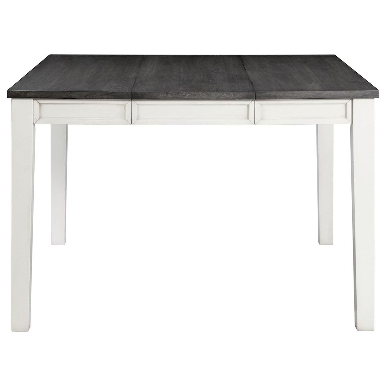 Elements International Kayla Two-Tone Counter Height Dining Table