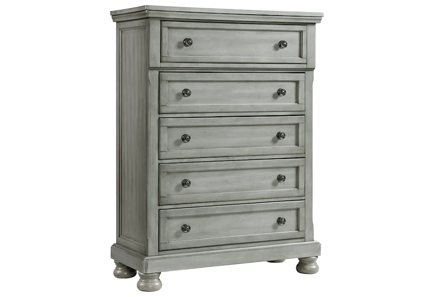 Kingston Grey Chest by Elements at Royal Furniture