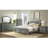 Elements Kingston Queen Sleigh Bed with Storage