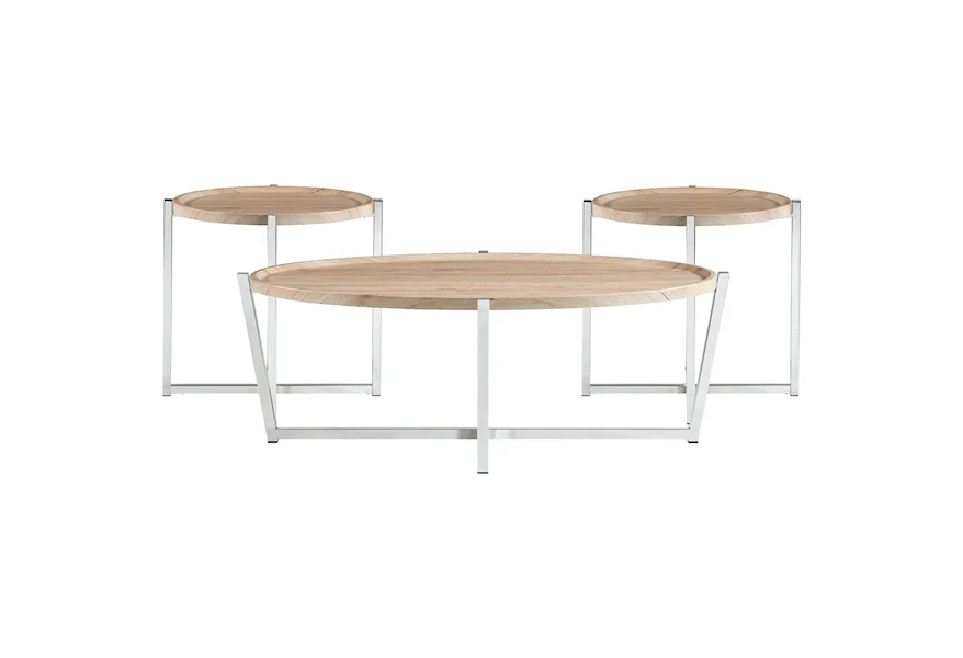 Landry 3PC Occasional Table Set by Elements International at Sam's Appliance & Furniture