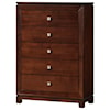 Elements International London 5-Drawer Chest