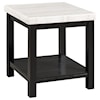 Elements International Marcello Cocktail Table and 2 End Tables Set