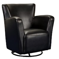 Contemporary Swivel Upholstered Chair
