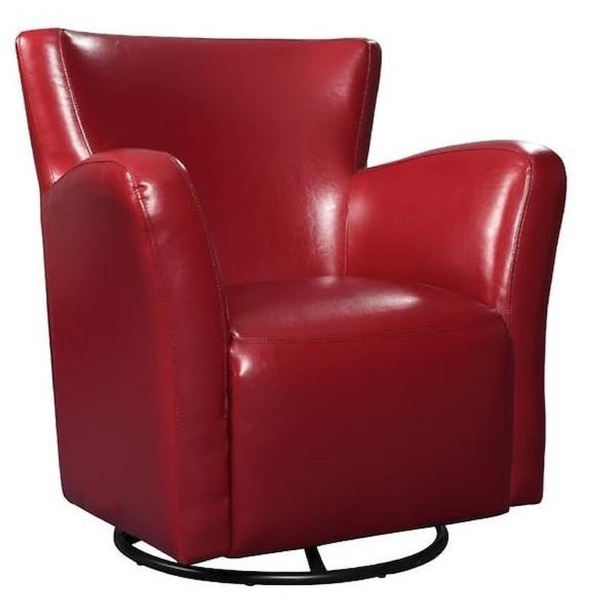 Elements International Marilyn UMV Swivel Upholstered Chair