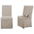 Elements Mia Transitional Side Chair with Tie Bow Back