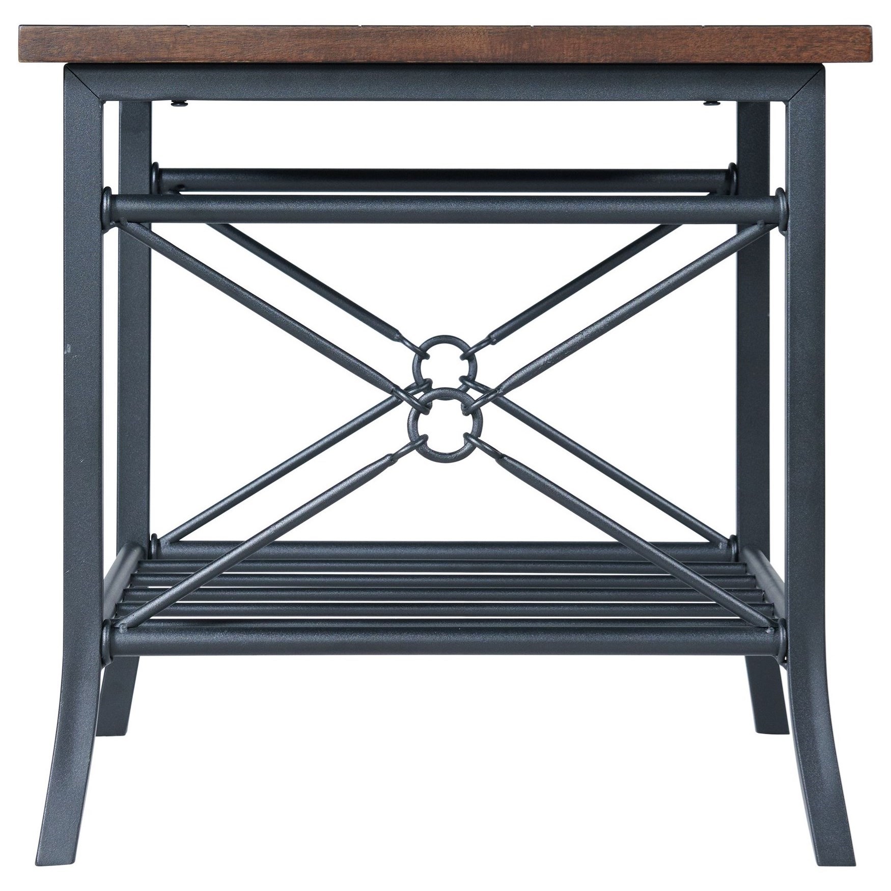 Elements International Mica 3-Pack Occasional Table Set