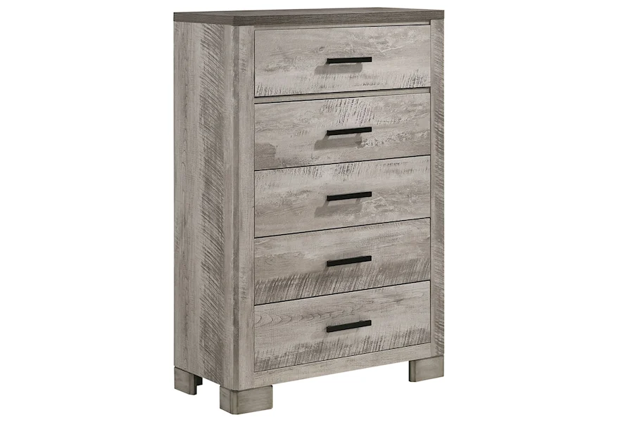 Tybee Tybee 5-Drawer Chest by Elements International at Morris Home