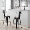 Elements International Moon Bar Stool