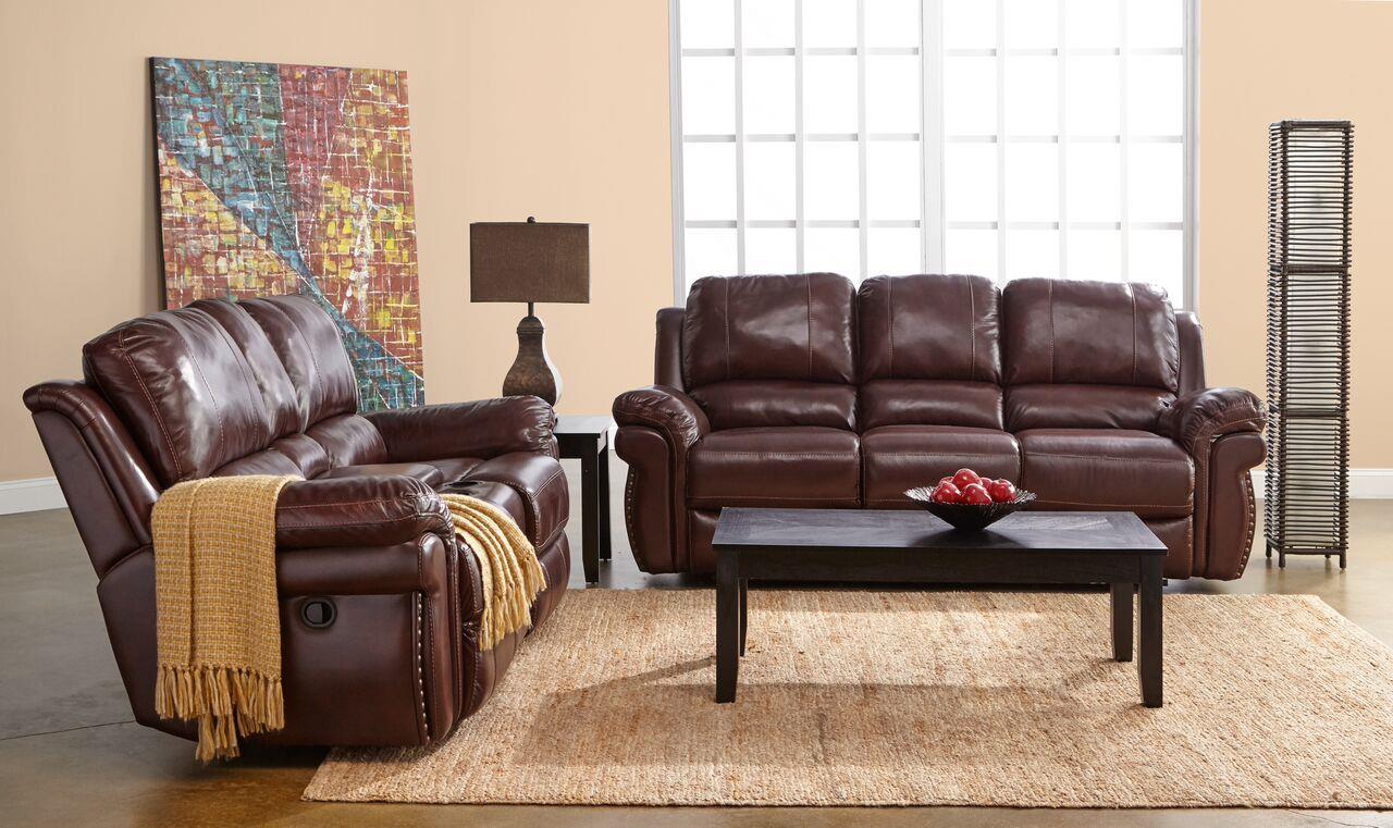 Power Motion Loveseat with Console