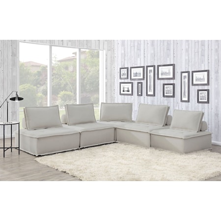 Paxton Modular Seating 5PC Sectional