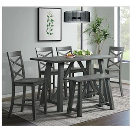 6-Piece Pub Table Set