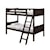 Elements International SM300 Twin Twin Bunk Bed